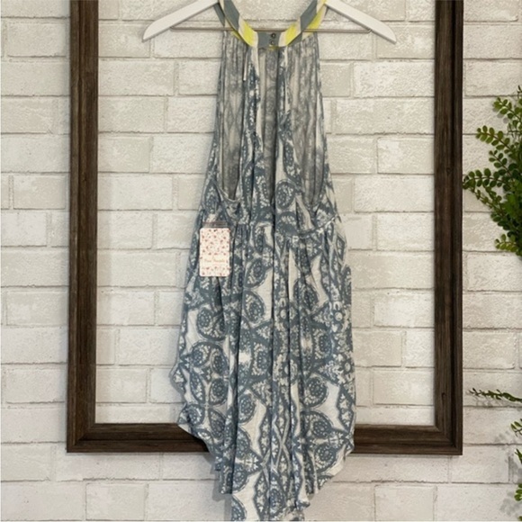 Free People Mimi Tunic Dress in Ivory Combo - Picture 5 of 8